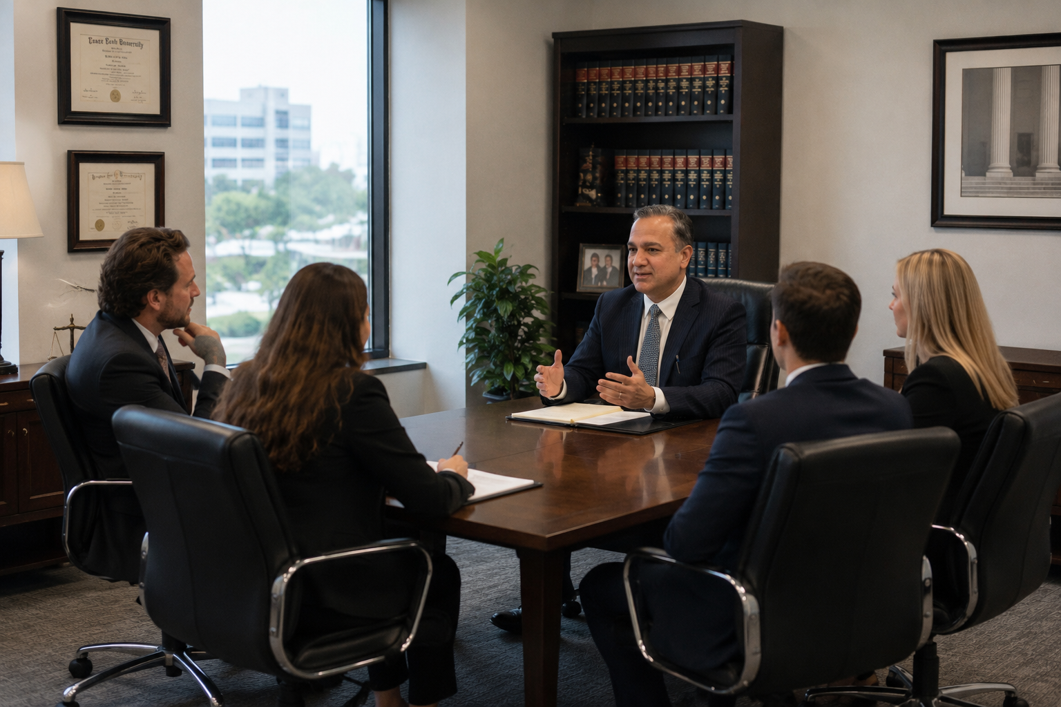 Legal consultation meeting